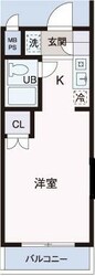 早稲田駅 徒歩11分 4階の物件間取画像